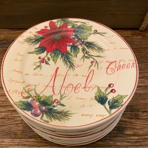COPY - Holiday salad Plates